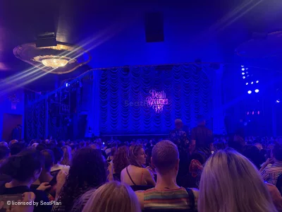 Lunt-Fontanne Theatre Orchestra U5 view from seat photo