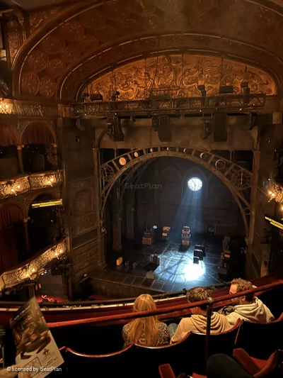 Palace Theatre Grand Circle D13 view from seat photo