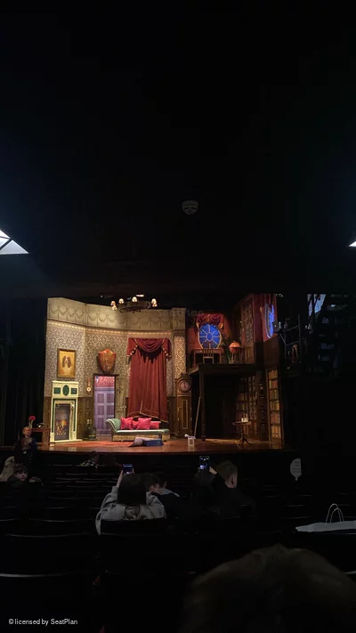 Duchess Theatre Stalls O8 view from seat photo