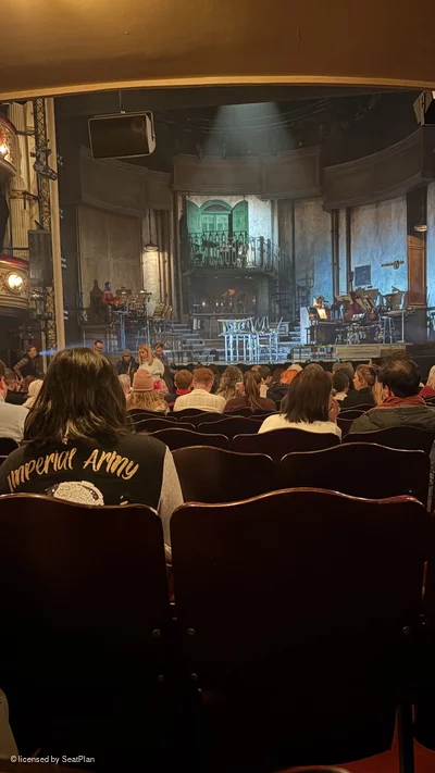 Lyric Theatre Stalls S11 view from seat photo