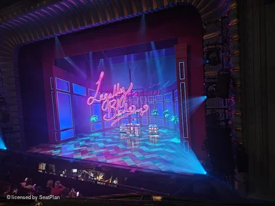 Alexandra Theatre Dress Circle A8 view from seat photo