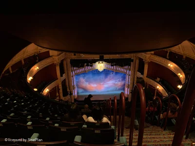 Theatre Royal Glasgow Gallery L19 view from seat photo