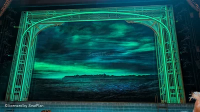 London Coliseum Stalls D18 view from seat photo