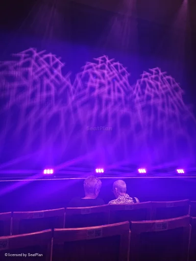 Harold Pinter Theatre Stalls D16 view from seat photo
