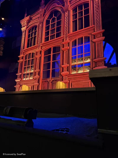 Savoy Theatre Stalls BB1 view from seat photo