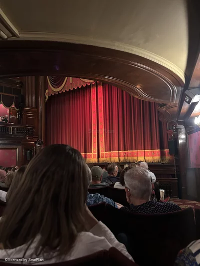 St Martin's Theatre Stalls J22 view from seat photo