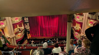 Theatre Royal Brighton Second Circle E16 view from seat photo
