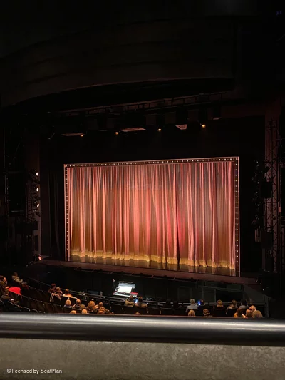 Milton Keynes Theatre Circle A11 view from seat photo