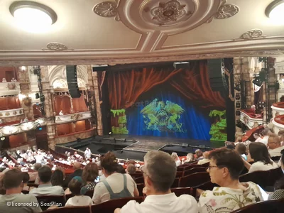 London Coliseum Dress Circle H5 view from seat photo