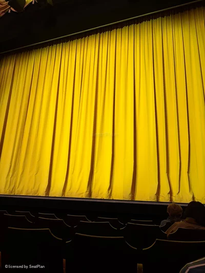 Golden Theatre Orchestra E107 view from seat photo