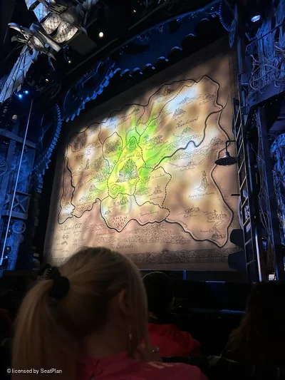 Apollo Victoria Theatre Stalls C13 view from seat photo