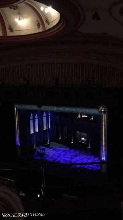 Bristol Hippodrome Upper Circle C7 view from seat photo