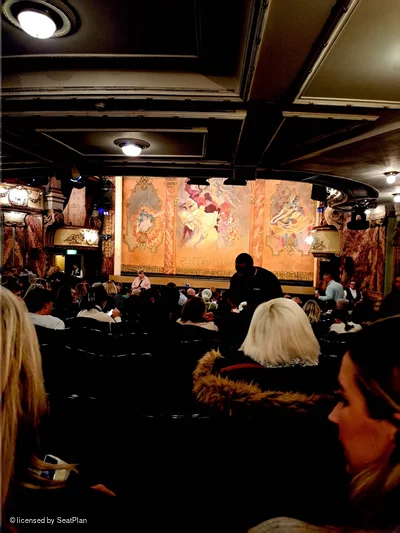 Novello Theatre Stalls U3 view from seat photo