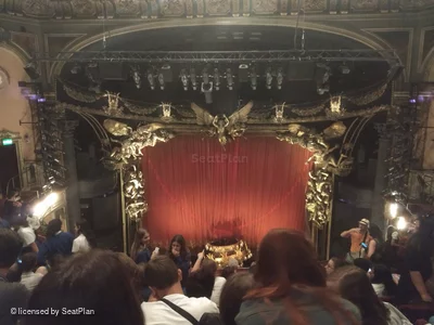 His Majesty's Theatre Grand Circle J13 view from seat photo
