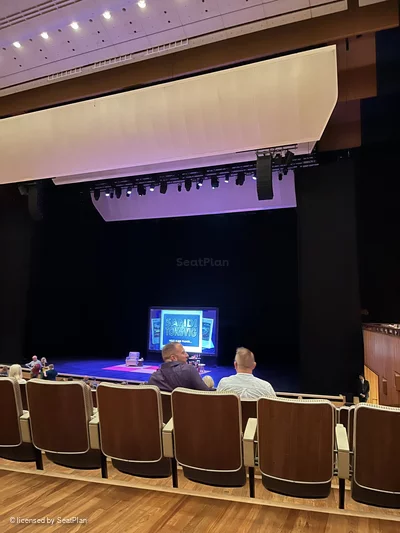 Royal Festival Hall Rear Stalls AA4 view from seat photo