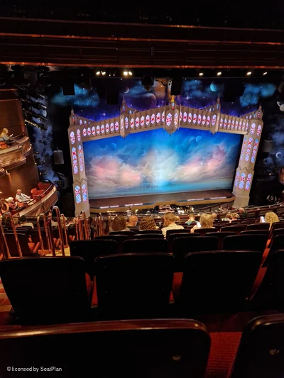 Prince of Wales Theatre Circle L34 view from seat photo