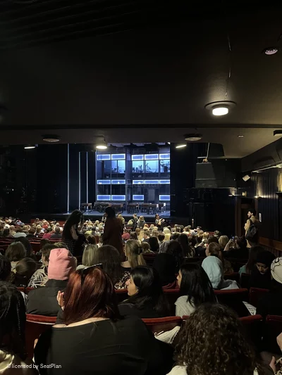 Peacock Theatre Stalls Y2 view from seat photo