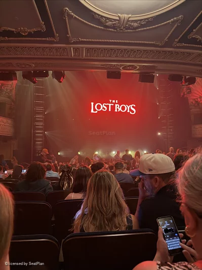 Palace Theatre Orchestra S121 view from seat photo