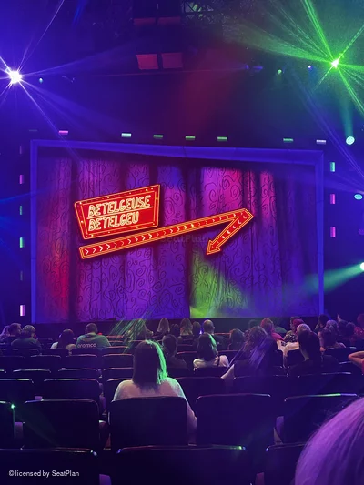 Prince Edward Theatre Stalls K16 view from seat photo