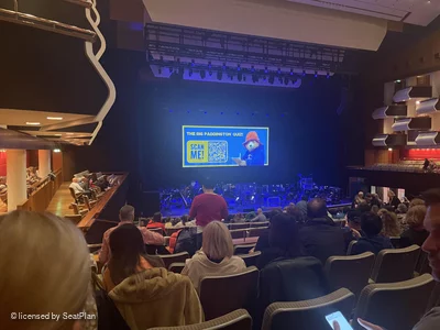 Royal Festival Hall Rear Stalls GG51 view from seat photo