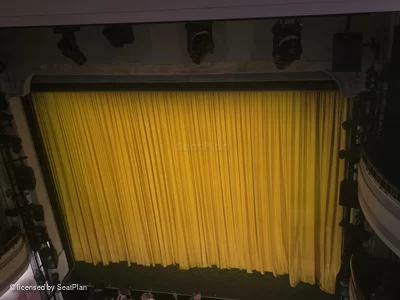 Fortune Theatre Upper Circle D13 view from seat photo