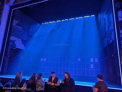 Fortune Theatre Stalls E16 view from seat photo