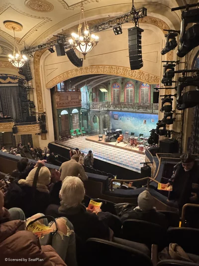 Gerald Schoenfeld Theatre Mezzanine E28 view from seat photo