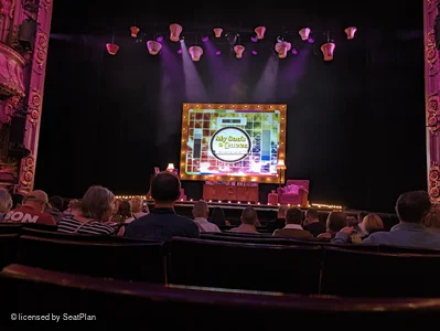 Apollo Theatre Stalls J10 view from seat photo