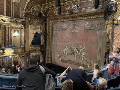 Theatre Royal Haymarket Royal Circle D2 view from seat photo