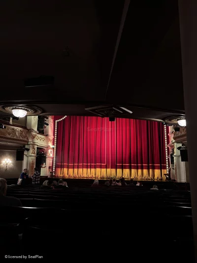 Garrick Theatre Stalls P7 view from seat photo
