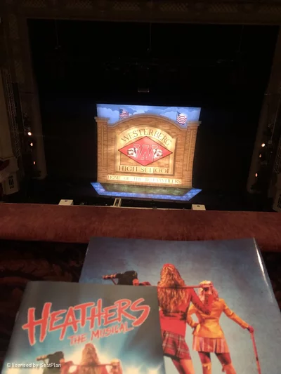 Edinburgh Playhouse Balcony B28 view from seat photo