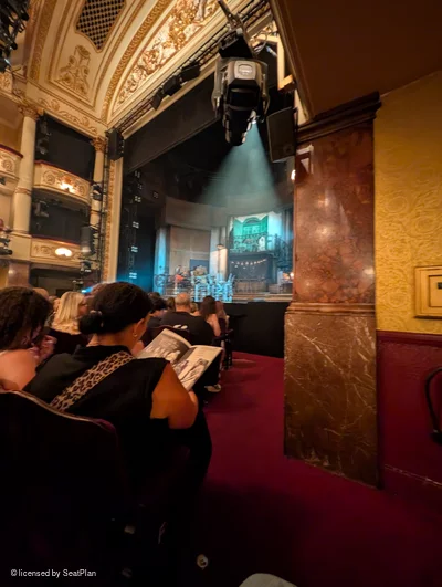 Lyric Theatre Stalls G1 view from seat photo