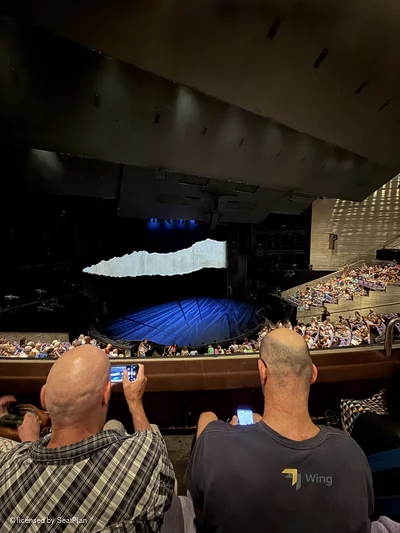 National Theatre - Olivier Circle B62 view from seat photo