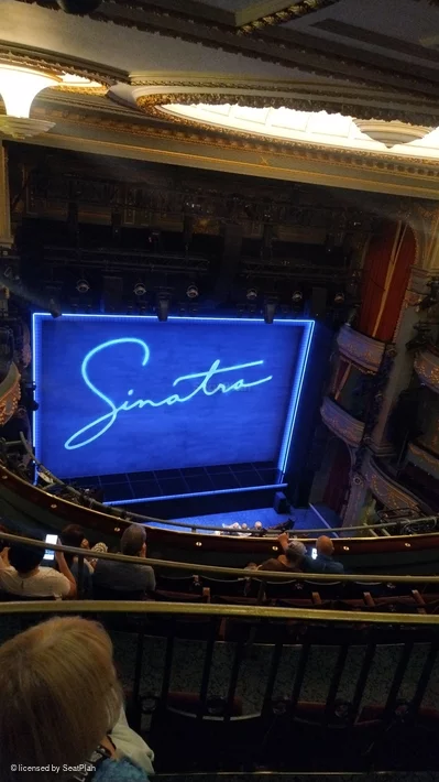 Aldwych Theatre Grand Circle F28 view from seat photo