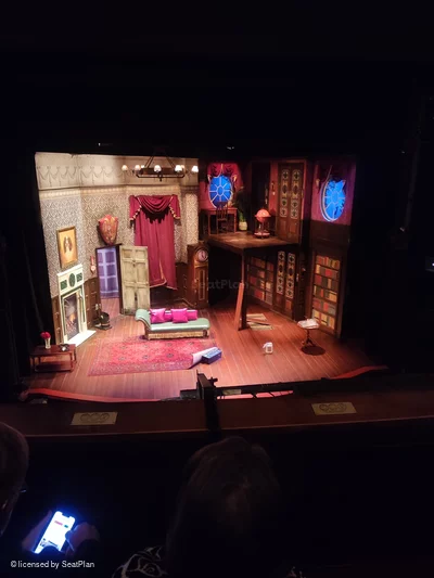 Duchess Theatre Dress Circle B13 view from seat photo