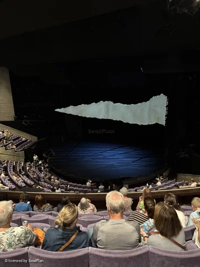 National Theatre - Olivier Circle F15 view from seat photo