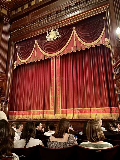 St Martin's Theatre Stalls G19 view from seat photo