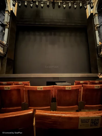 Harold Pinter Theatre Stalls E12 view from seat photo