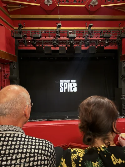 Adelphi Theatre Dress Circle C22 view from seat photo