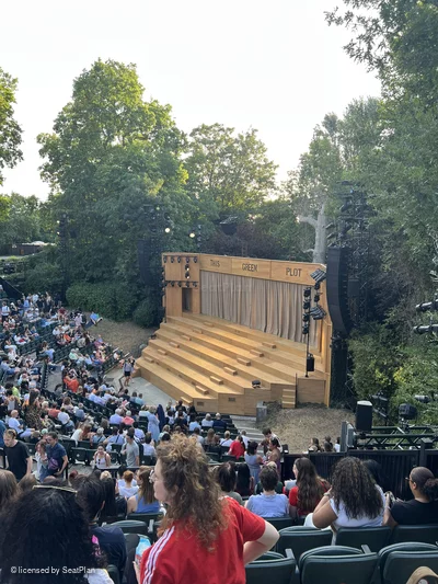 Regent's Park Open Air Theatre Upper Left U3 view from seat photo
