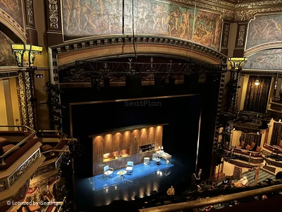 Belasco Theatre Balcony B11 view from seat photo