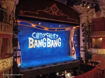 New Wimbledon Theatre Dress Circle A25 view from seat photo