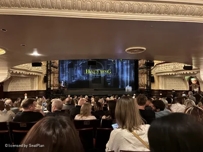 Richmond Theatre Stalls S16 view from seat photo