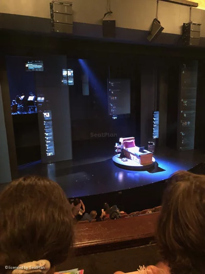 Music Box Theatre Mezzanine B9 view from seat photo