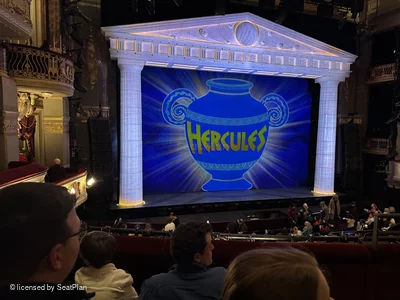Theatre Royal Drury Lane Royal Circle C38 view from seat photo