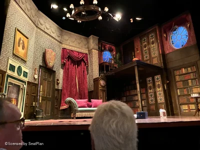 Duchess Theatre Stalls B11 view from seat photo