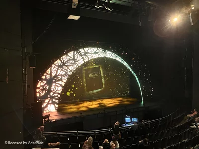 Milton Keynes Theatre Circle AA6 view from seat photo