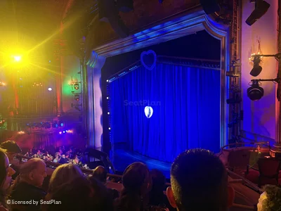 St James Theatre Mezzanine D26 view from seat photo