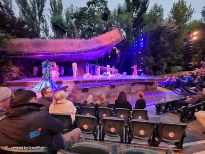 Regent's Park Open Air Theatre Lower Right E33 view from seat photo