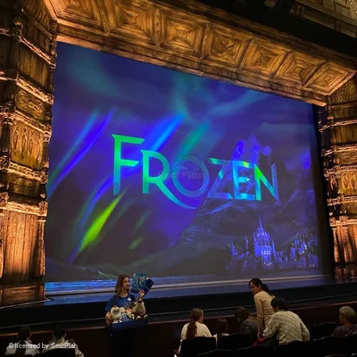 Theatre Royal Drury Lane Stalls C36 view from seat photo